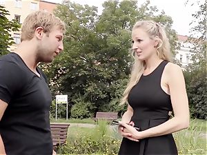 tarts ABROAD - warm lovemaking with German blonde tourist