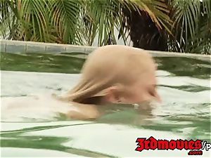 3rdmovies - Ash Hollywood Underwater romping