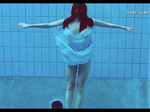 Piyavka Chehova enormous bouncy appetizing breasts underwater