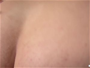 pov anal romping experiment for scorching couple