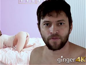 Bearded stepparent pulverizes Alexaï¿½s pussy firm in different poses